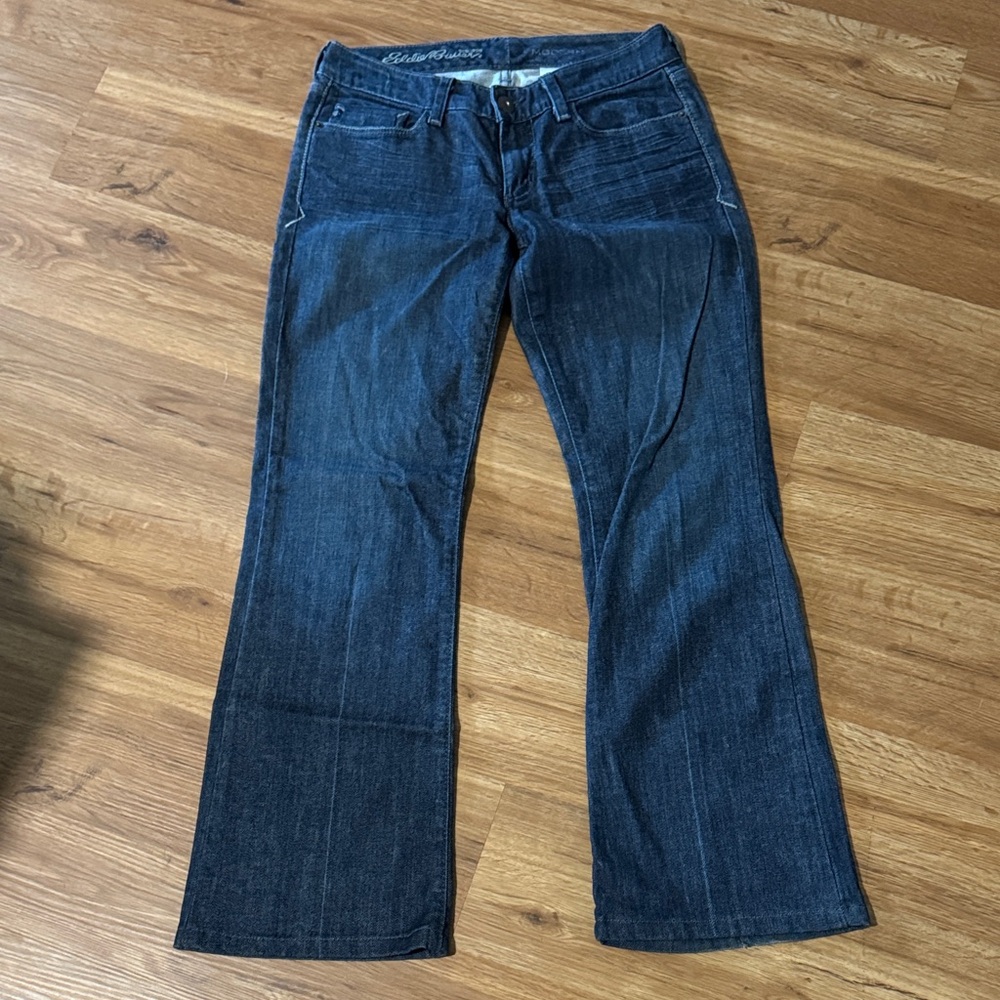 Eddie Bauer Dark Blue Flare Jeans